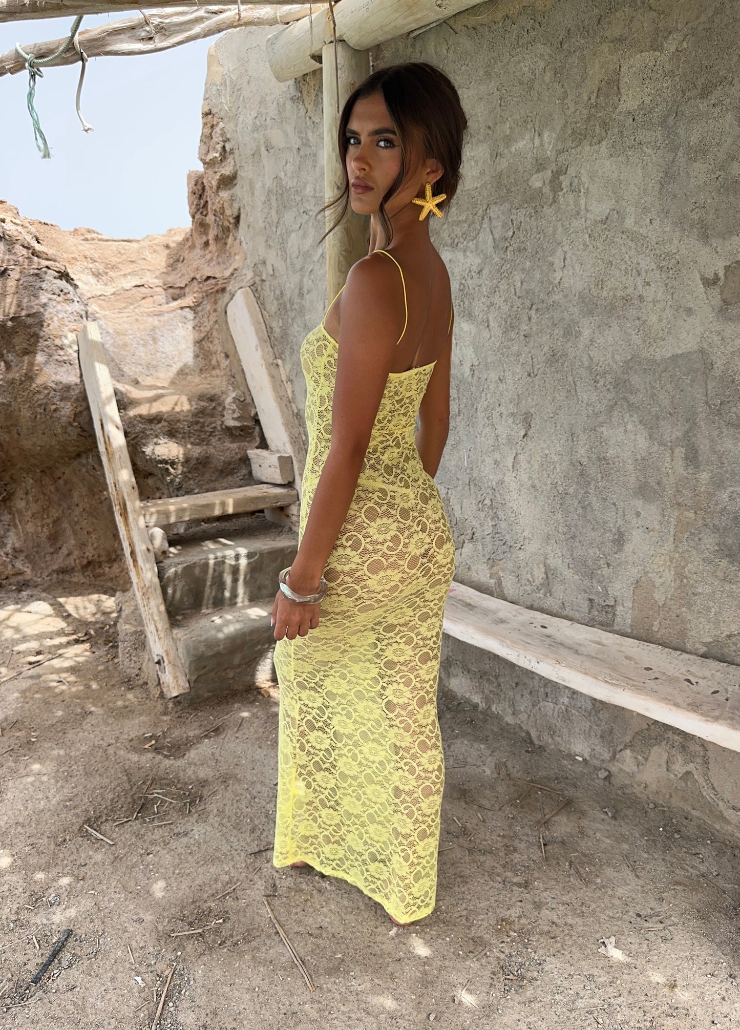 Lace Midi Dress