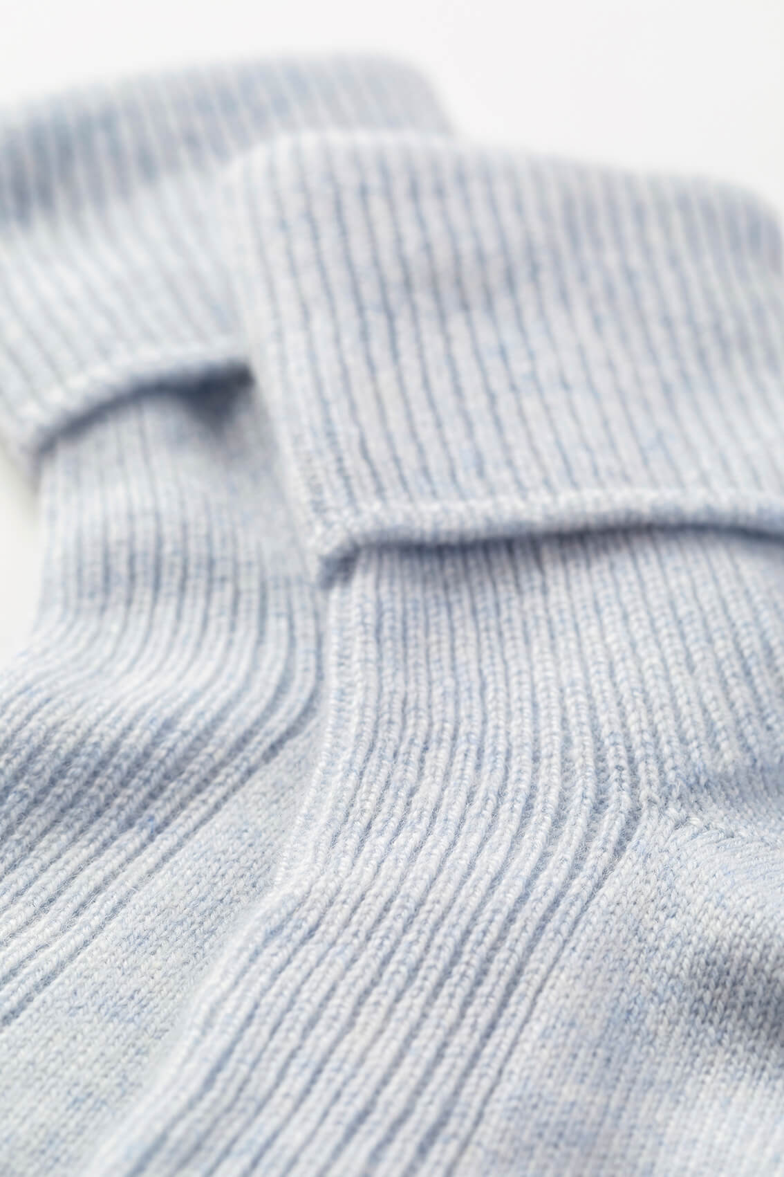 Light Blue Cashmere Lounge Socks