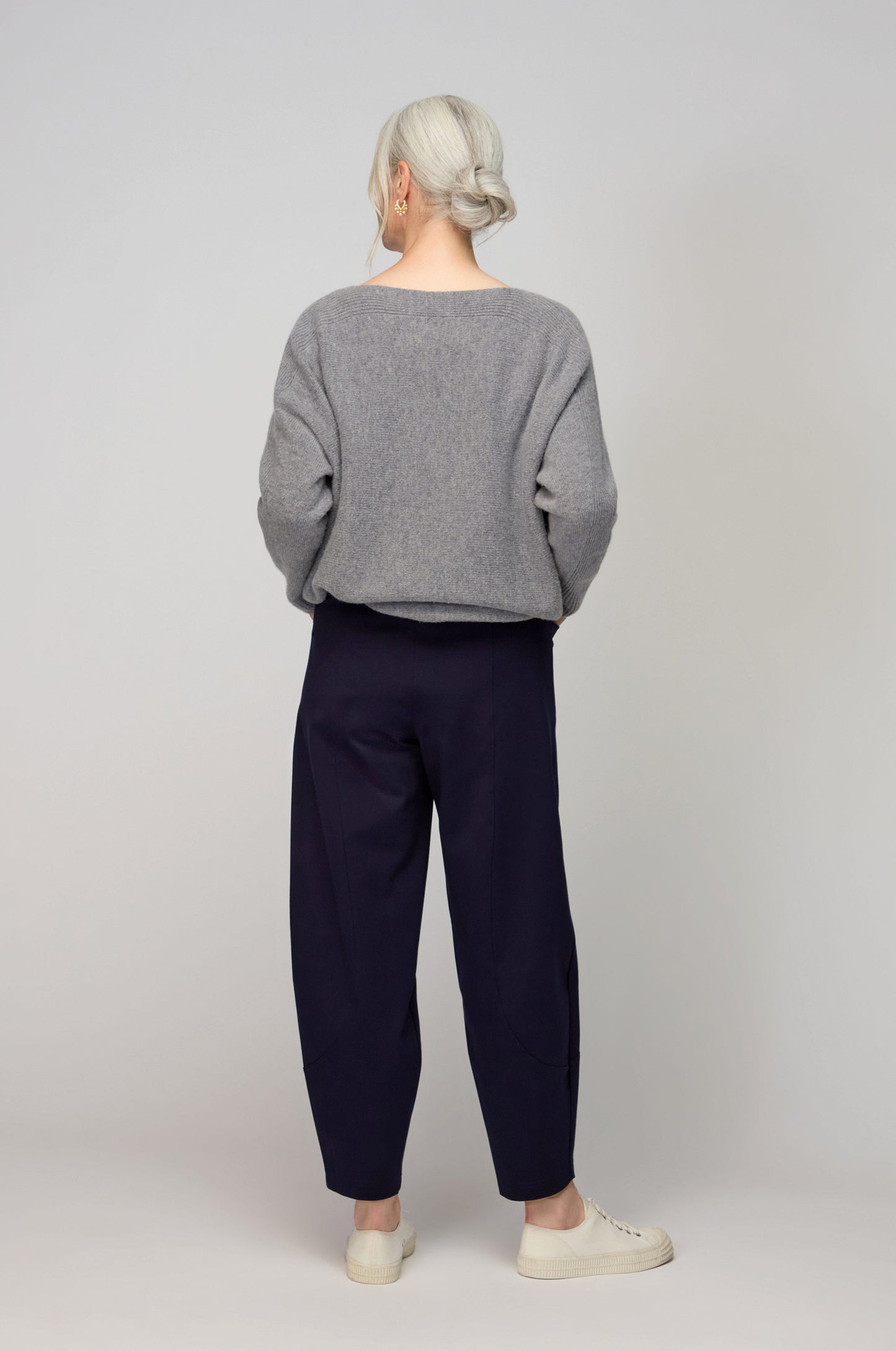 High-Waisted Bubble Trousers