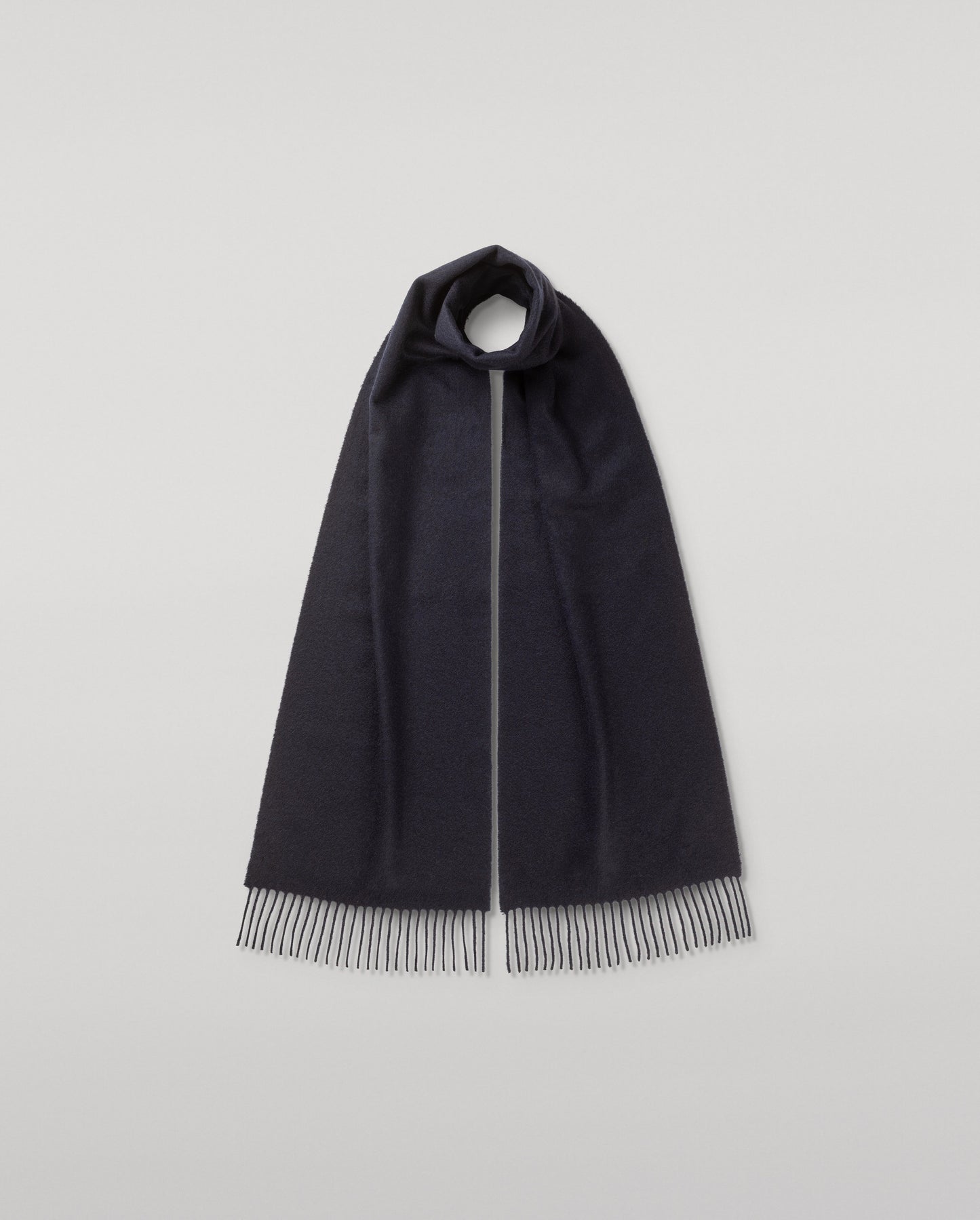Dark Navy Cashmere Scarf