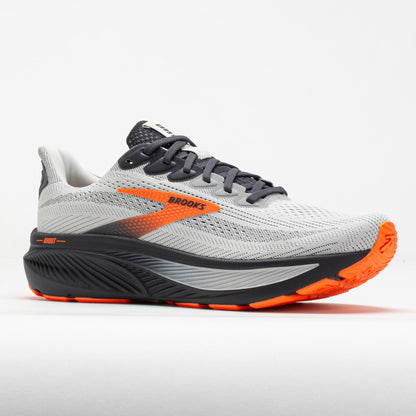 Oyster Mushroom/Orange/Ebony Brooks Ghost 17 Men's