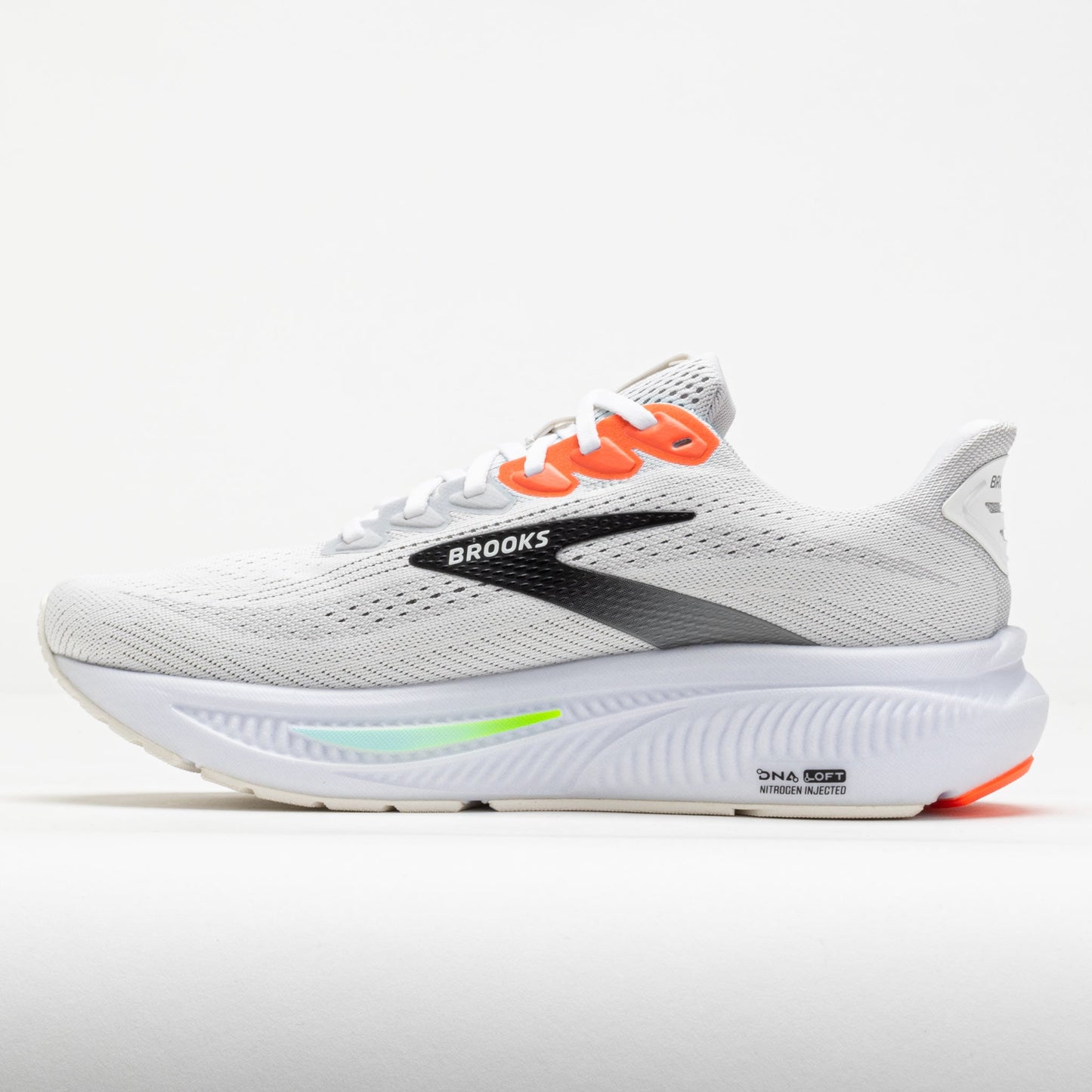 White/Pink Clay/Gecko Brooks Ghost 17