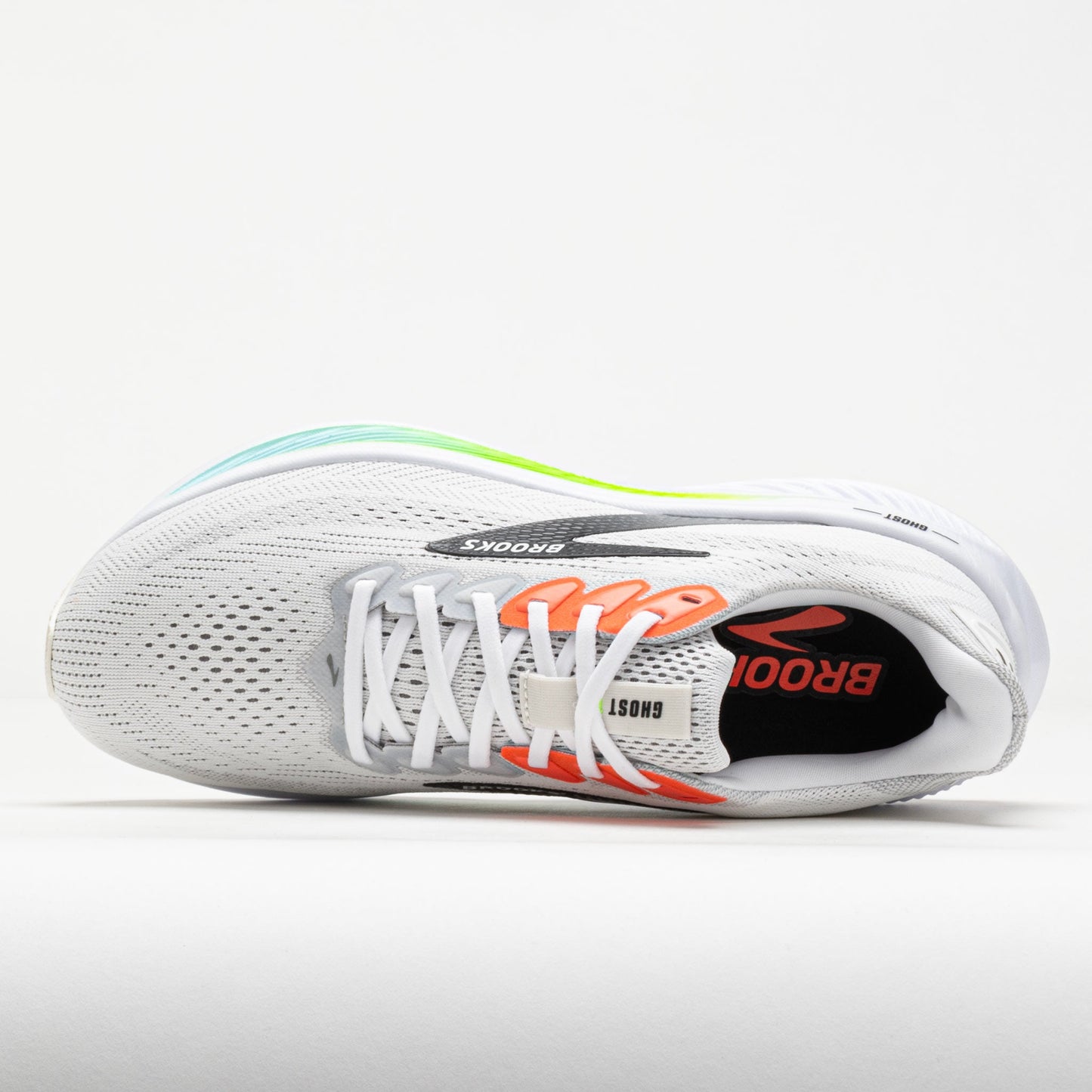 White/Pink Clay/Gecko Brooks Ghost 17