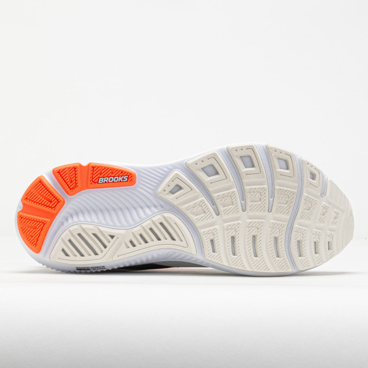 White/Pink Clay/Gecko Brooks Ghost 17