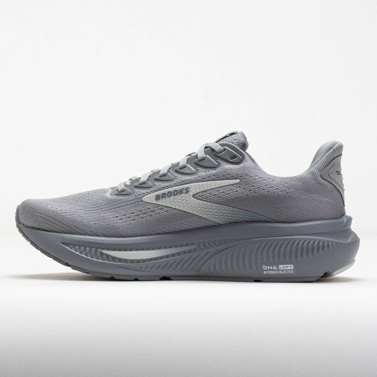Grey/Oyster Mushroom Brooks Ghost 17