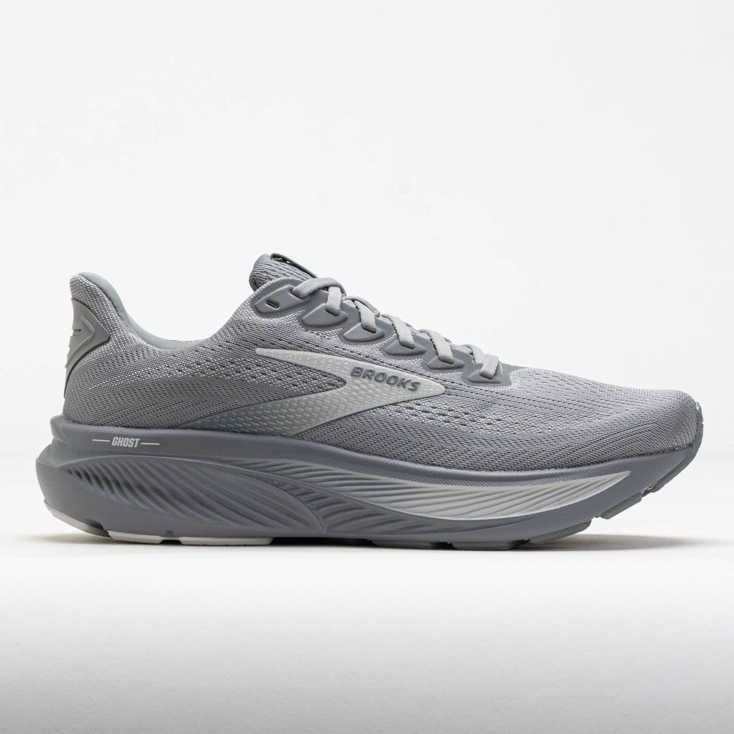 Grey/Oyster Mushroom Brooks Ghost 17