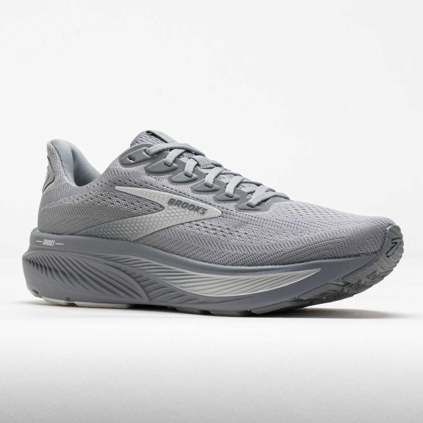 Grey/Oyster Mushroom Brooks Ghost 17