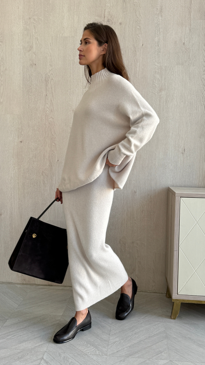 Ivory - Pencil Skirt