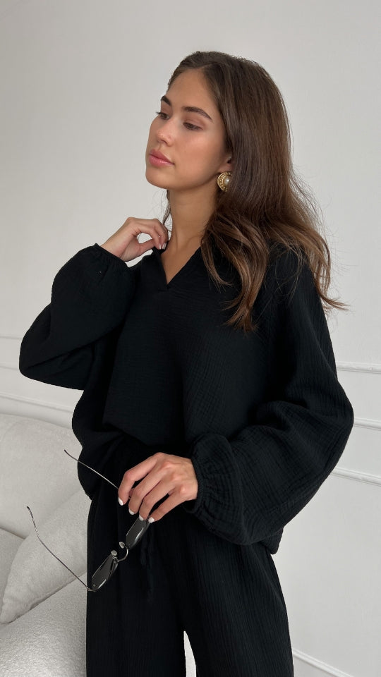 Soft Cotton Loungewear Set