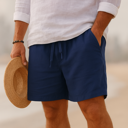 Lightweight Cotton-Linen Trousers