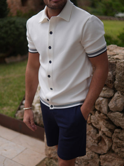 Arm Tape Button Shirt