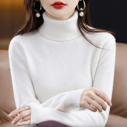 Cashmere Roll Neck Jumper