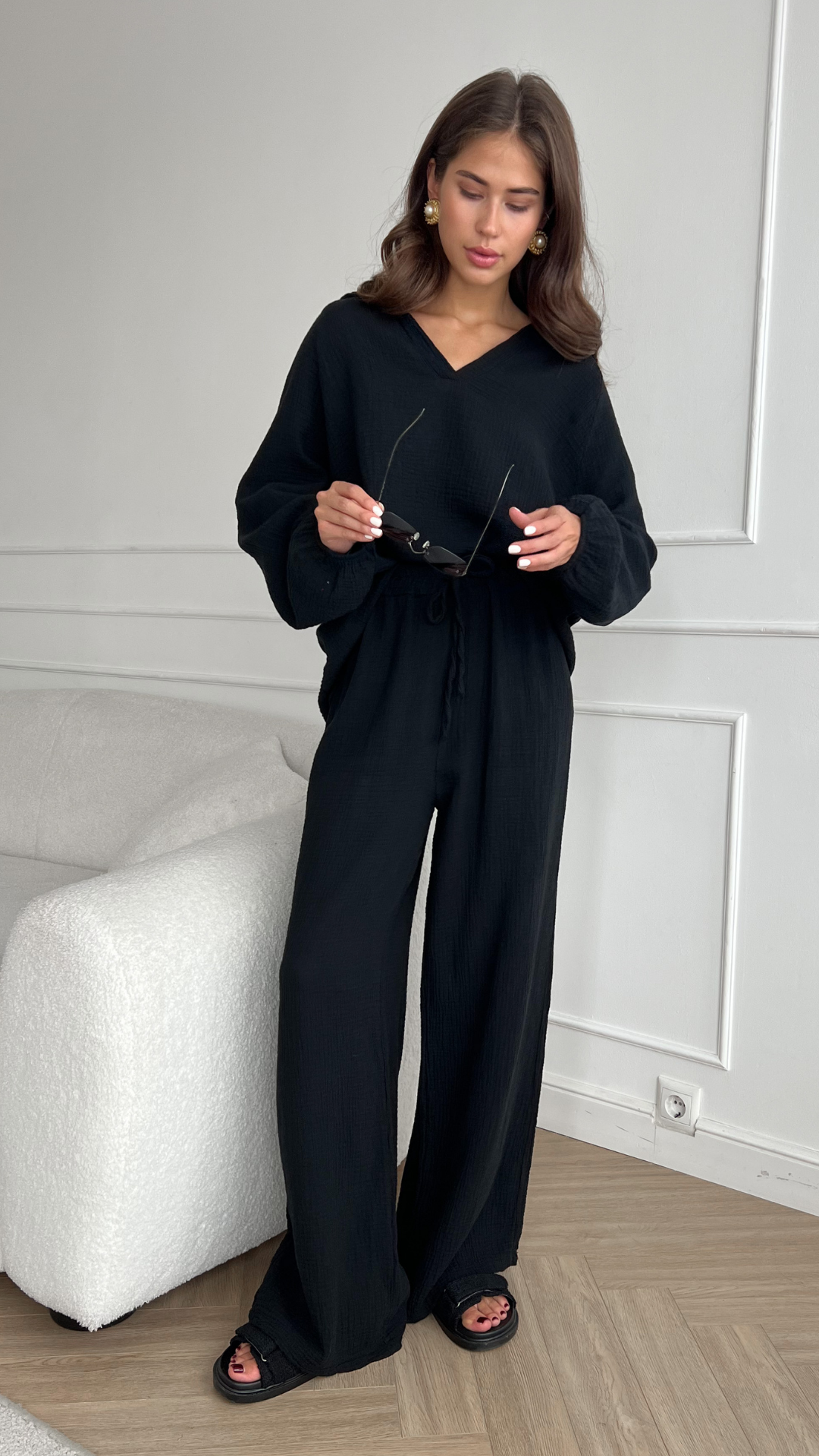 Soft Cotton Loungewear Set
