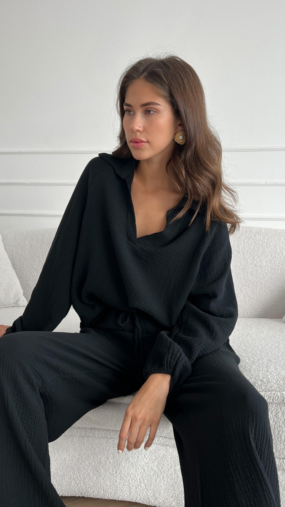 Soft Cotton Loungewear Set