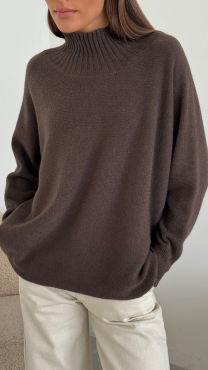 Knit Cozy Pullover Style Sweater