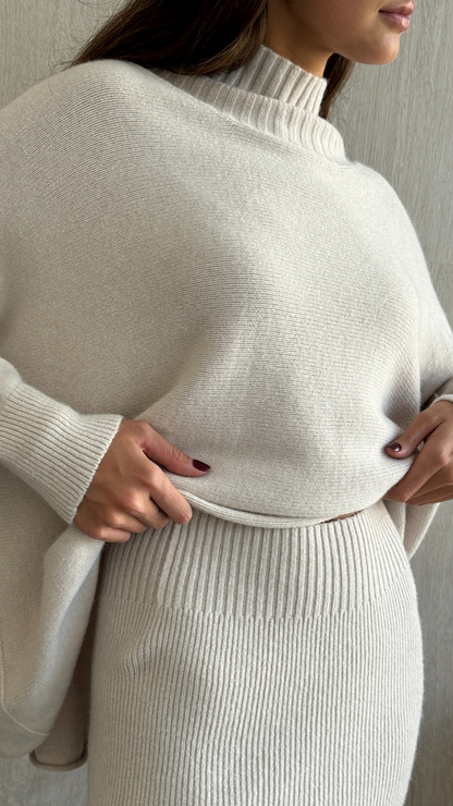 Ivory - Pencil Skirt