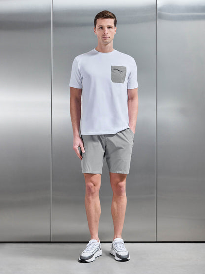 Mid Grey Active Cargo Short