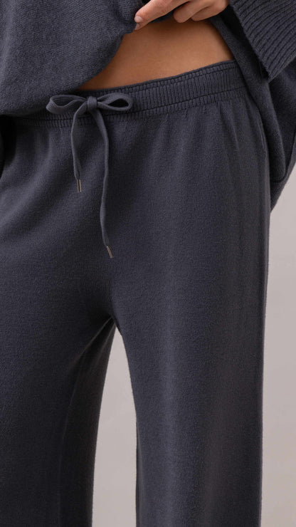 Slim Fit Anthracite Trousers