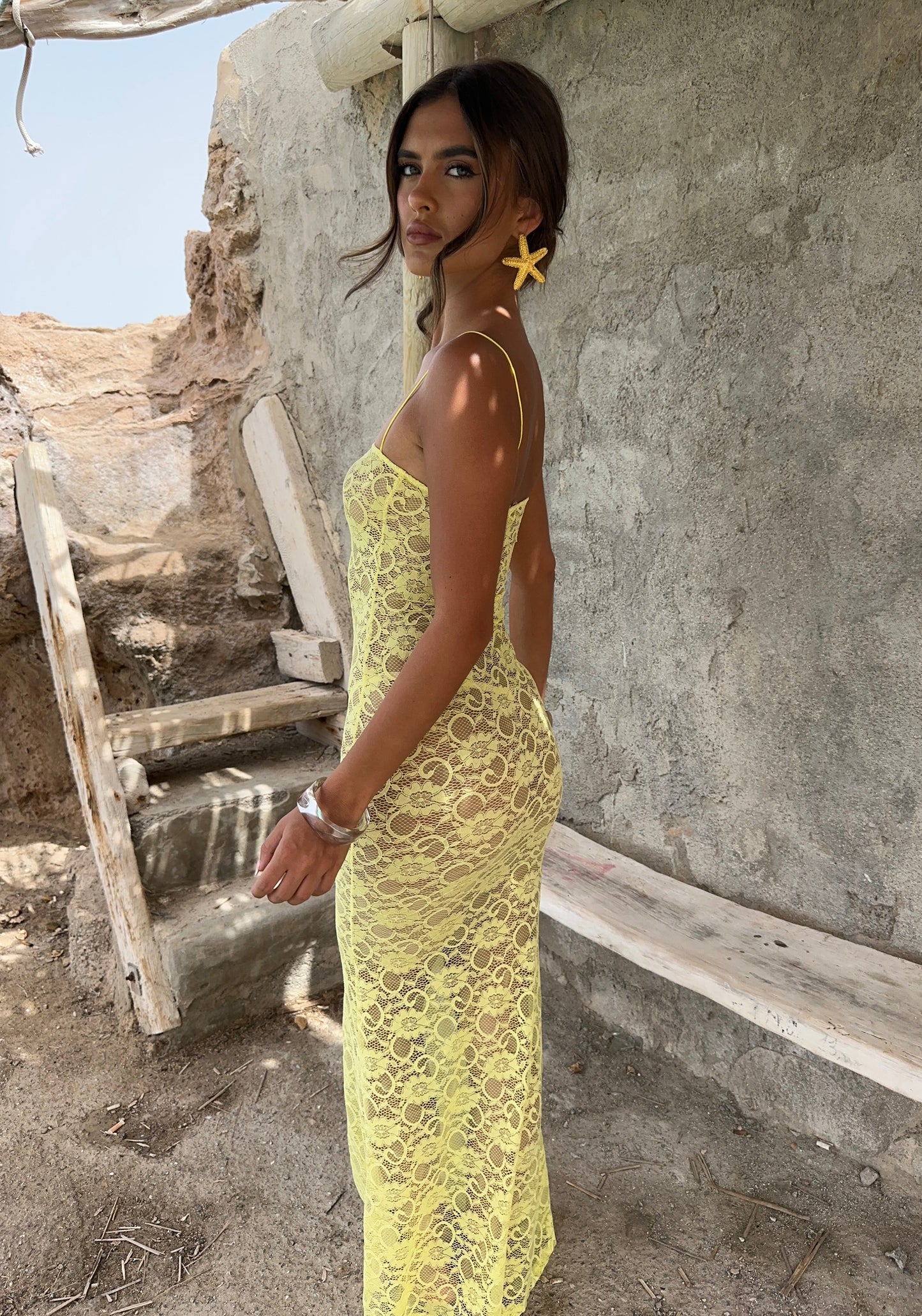 Lace Midi Dress