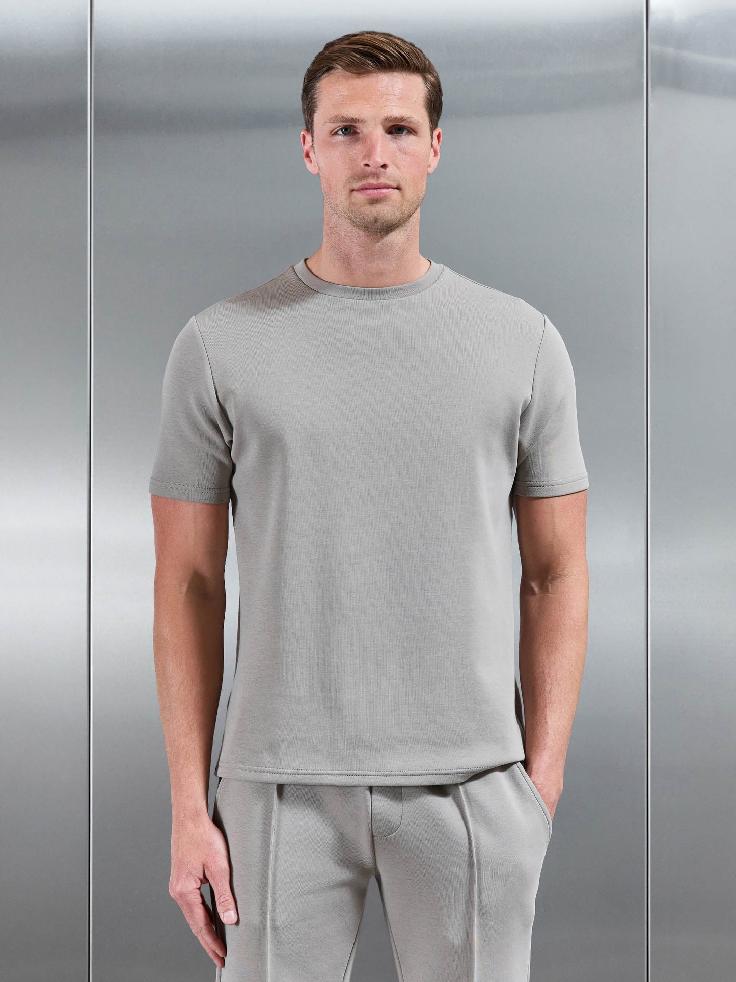 Stone Everyday Luxe Short Sleeve T-Shirt