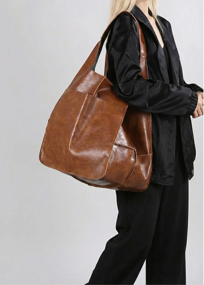 Extra Large Work Tote Bag - Spacious Office & Daily Use Handbag