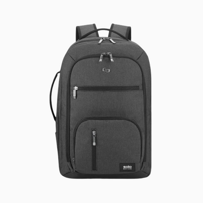 17.3-Inch Grey Travel Backpack - TSA-Friendly Design, One Size Fits All, Ideal for Grand Travel