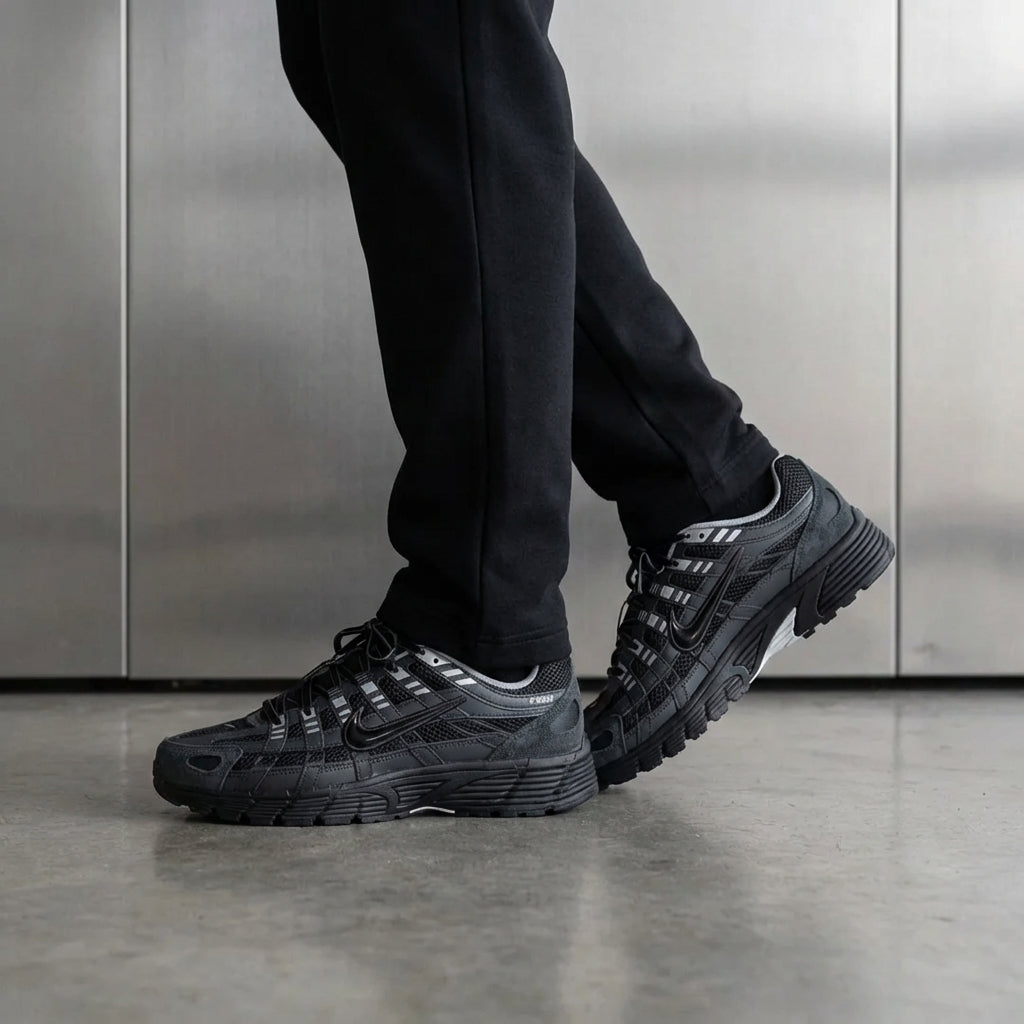 Nike P-6000 Suede Pack – Anthracite / Silver