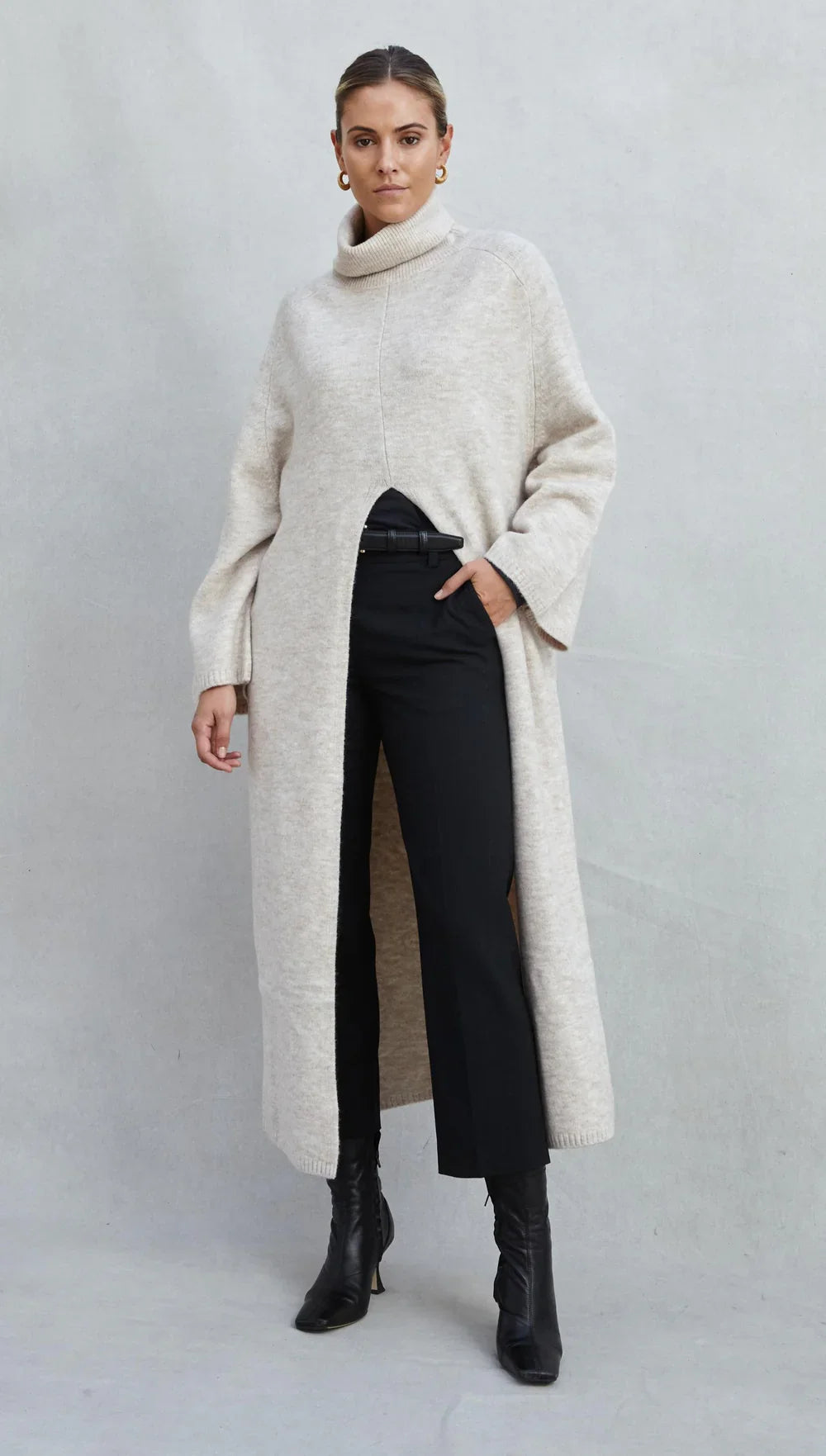 Long Sleeves Sweater Dress