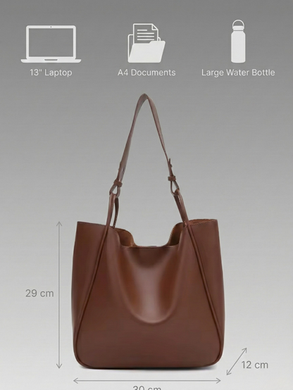 Spacious Women's Work Tote Bag - Stylish and Functional