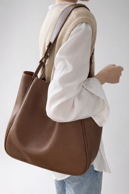 Spacious Women's Work Tote Bag - Stylish and Functional