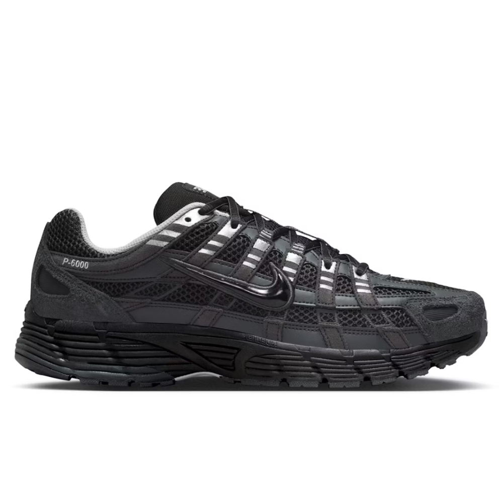 Nike P-6000 Suede Pack – Anthracite / Silver