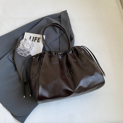 Black Work Tote Bag for Women - Spacious & Versatile Professional Bag