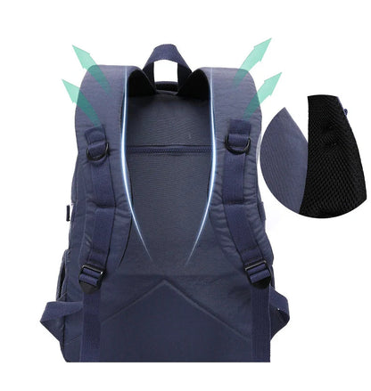 Stylish Nylon Backpack for Modern Explorers - Durable and Versatile Travel Bag