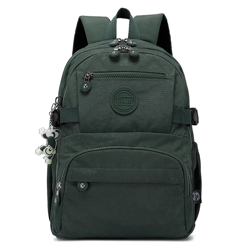 Stylish Nylon Backpack for Modern Explorers - Durable and Versatile Travel Bag