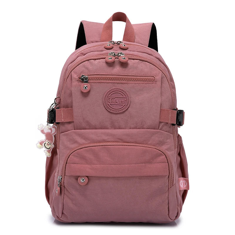 Stylish Nylon Backpack for Modern Explorers - Durable and Versatile Travel Bag