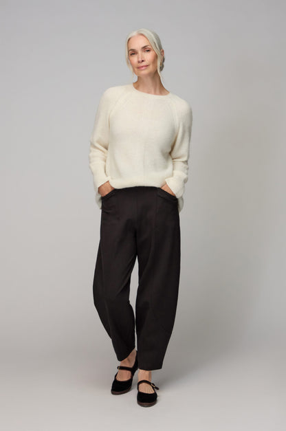 High-Waisted Bubble Trousers