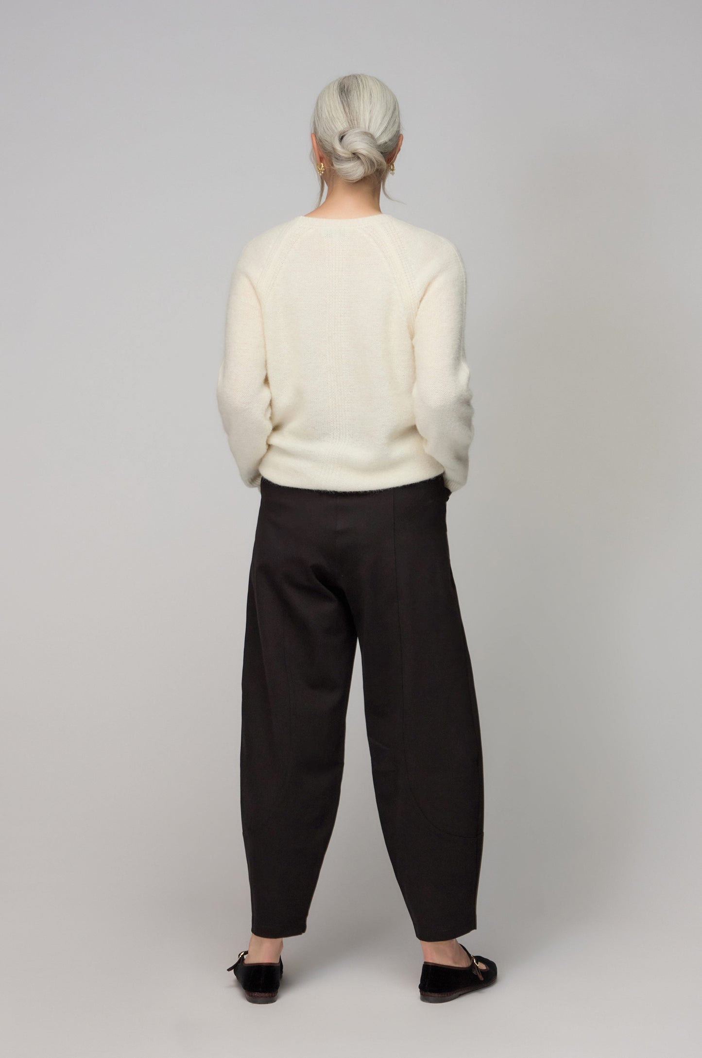 High-Waisted Bubble Trousers