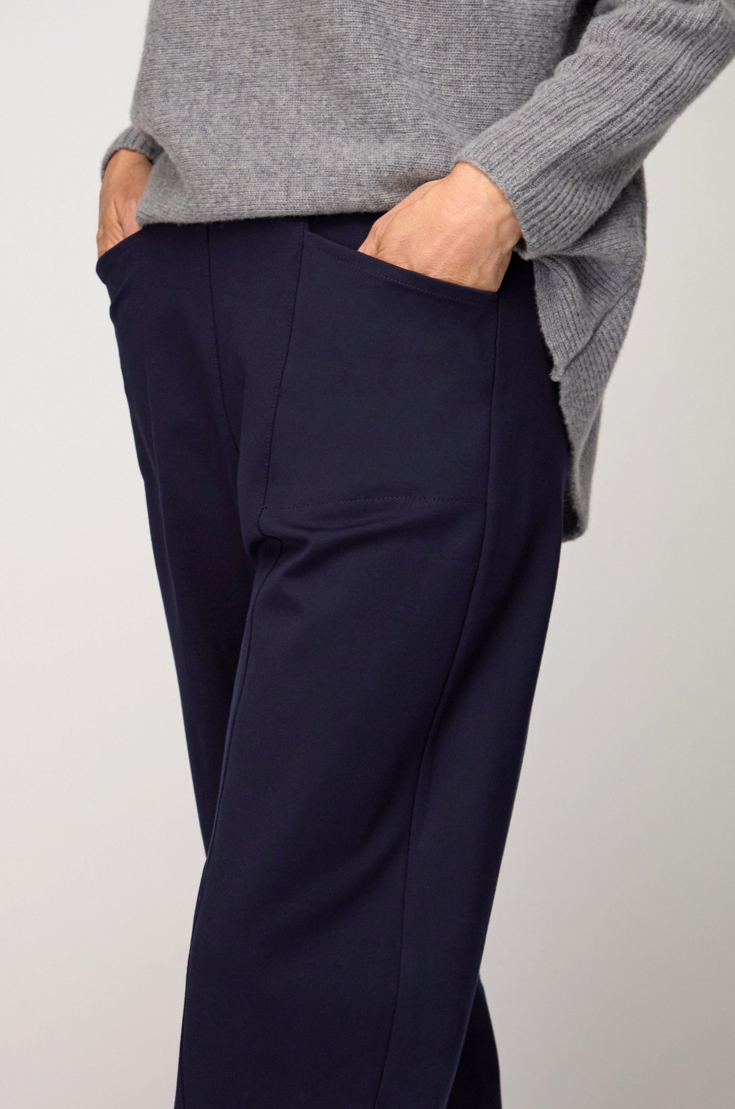 High-Waisted Bubble Trousers