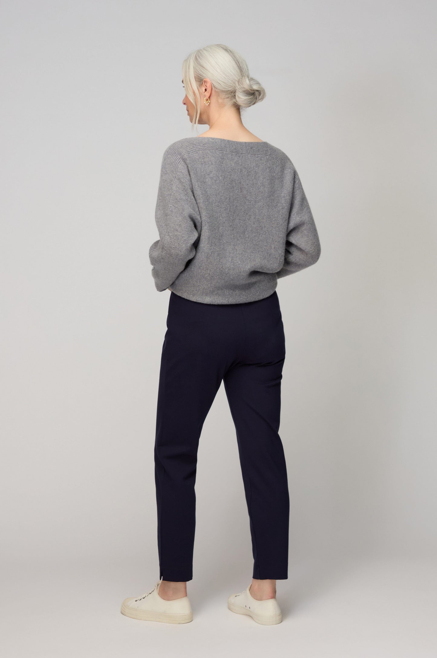 Slim Fit Ponte Leg Trousers