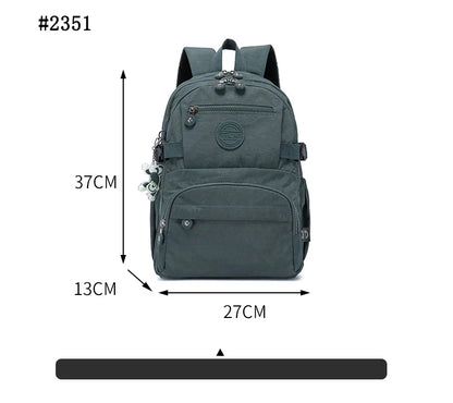 Stylish Nylon Backpack for Modern Explorers - Durable and Versatile Travel Bag
