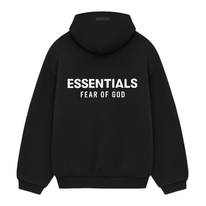Essential Hoodie - Relaxed, Black