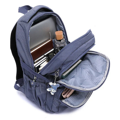 Stylish Nylon Backpack for Modern Explorers - Durable and Versatile Travel Bag