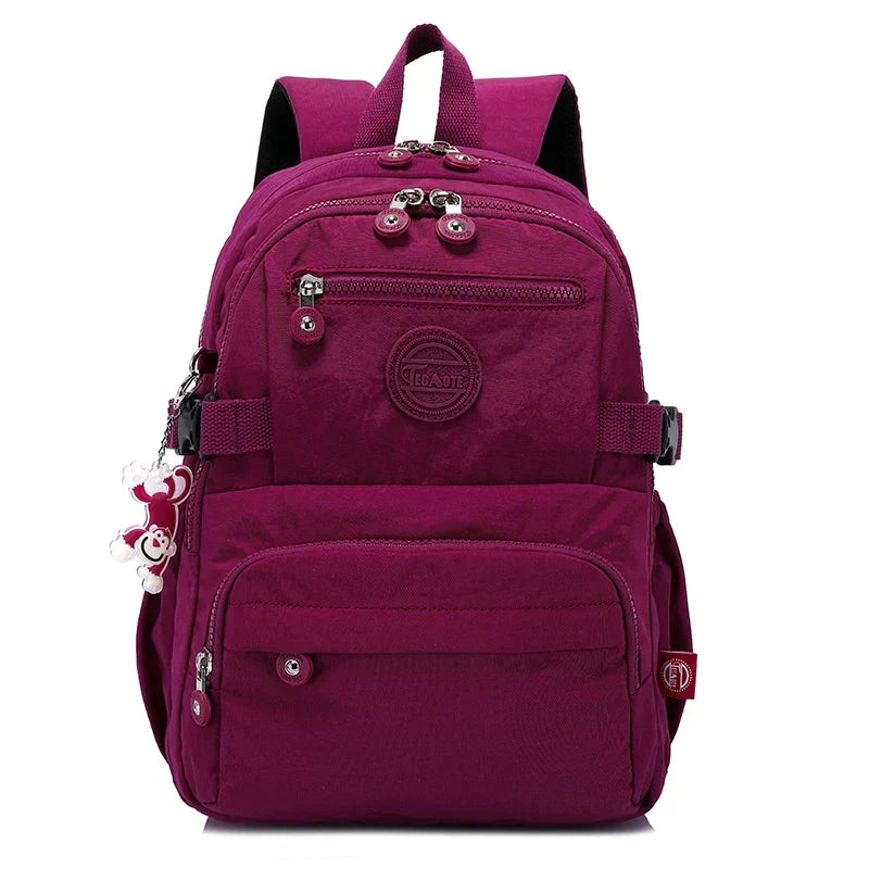 Stylish Nylon Backpack for Modern Explorers - Durable and Versatile Travel Bag