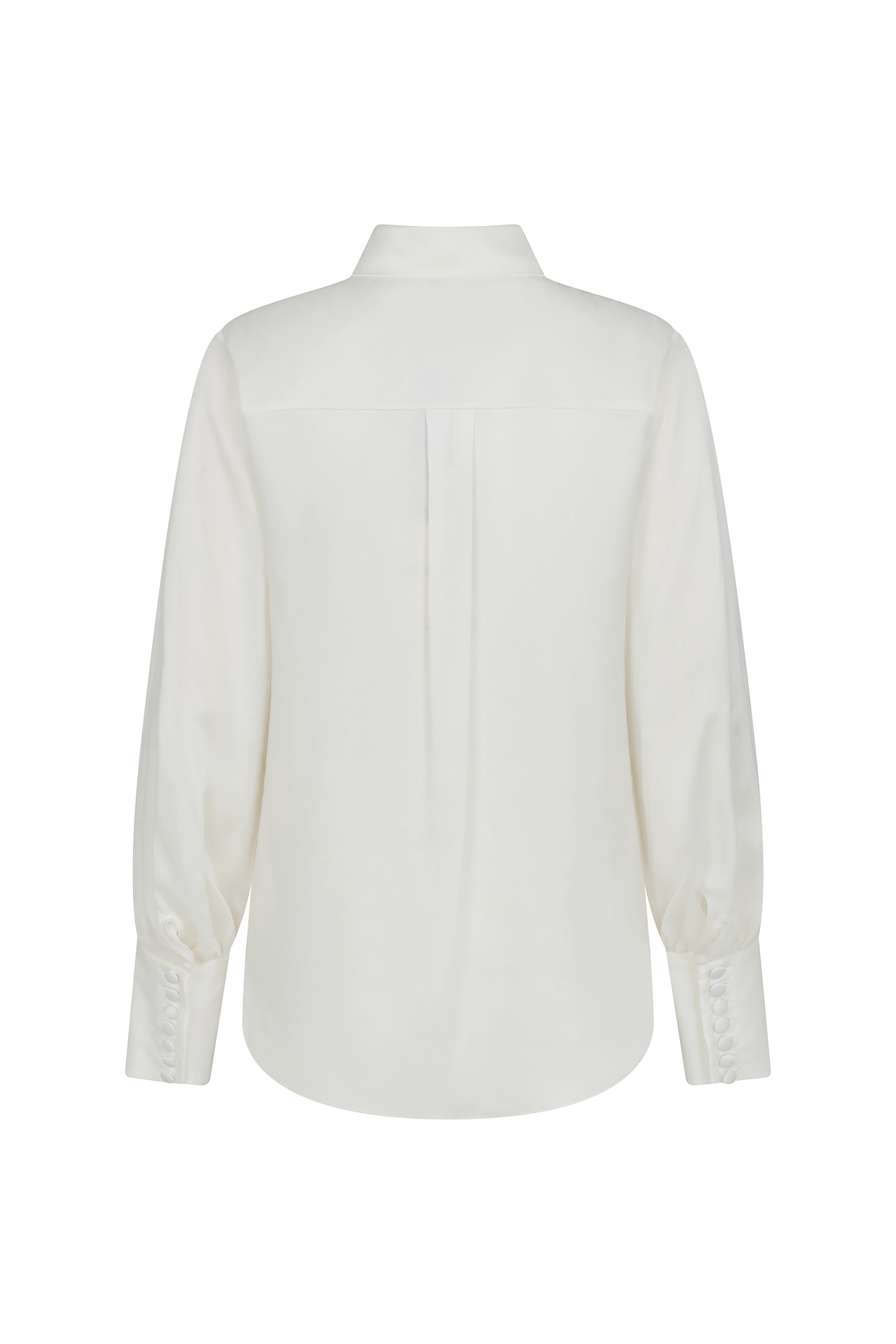 Sandwashed Silk Satin Blouse