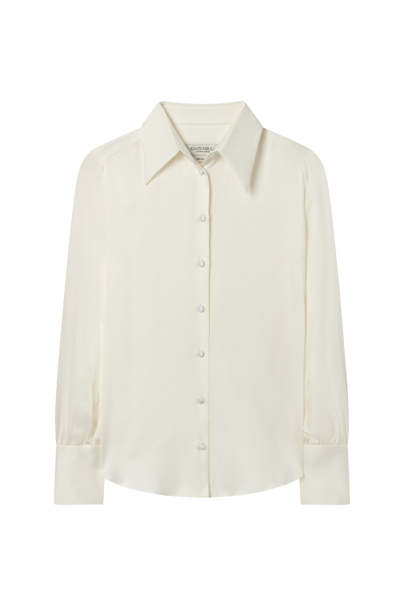 Sandwashed Silk Satin Blouse