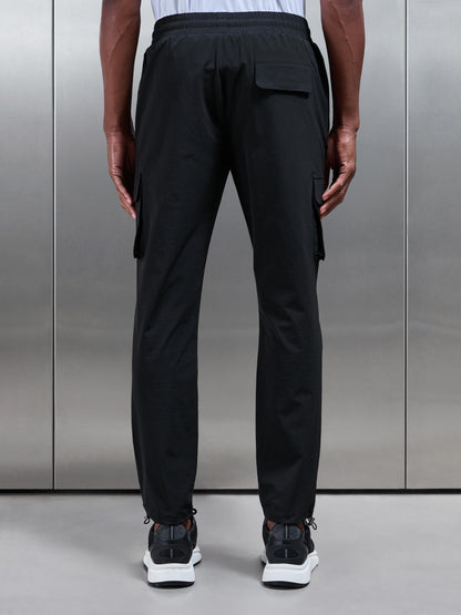 Black Utility Cargo Pants