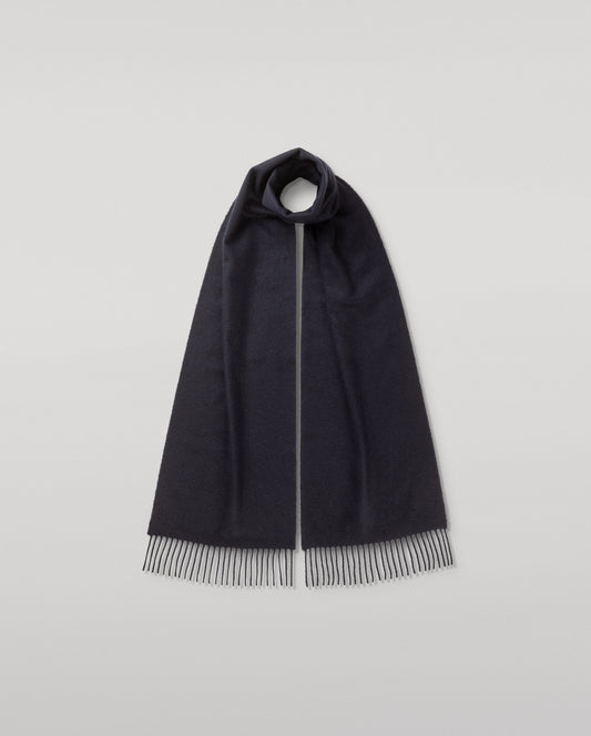 Dark Navy Cashmere Scarf