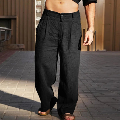 Wide-Leg Summer Trousers