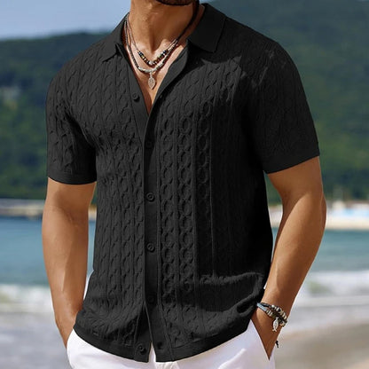 Short-Sleeve Knit Shirt