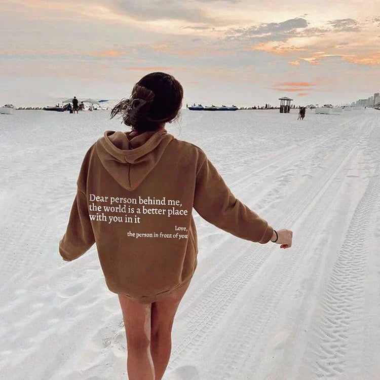 Dear Person Behind Me Sweatshirt, Hoodie